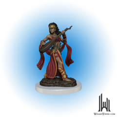 PF BATTLES: PREM PAINTED FIG - FEMALE HUMAN BARD